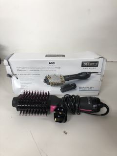 TRESEMME PRO PURE HAIR DRYER BRUSH AND ONE OTHER
