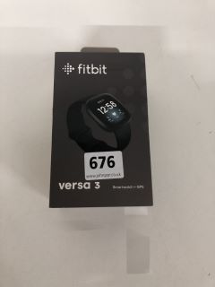 FITBIT VERSA 3 SMARTWATCH AND GPS