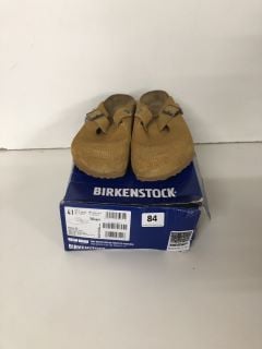 THREE PAIRS OF FOOTWEAR TO INCLUDE BIRKENSTOCKS SIZE 41