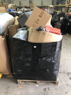 PALLET OF ASSORTED ITEMS INC ELECTRIC FOOD SLICER & CETOMO STORAGE DRAWER