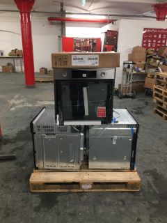 PALLET OF ASSORTED APPLIANCES TO INCLUDE 2 X SINGLE OVENS