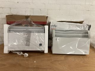 2 X ASSORTED ITEMS TO INCLUDE OSILU ELECTRICAL CONVECTOR HEATER