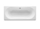 TWO TAP HOLE BATH IN STEEL, 1800 X 800MM, WASTE HOLE, OVERFLOW AND GRIP HOLES RRP £748