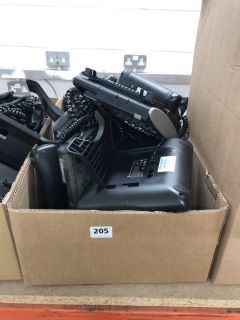 A BOX OF ASSORTED OFFICE PHONES