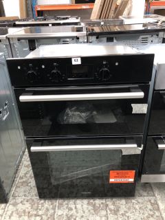 HOTPOINT DOUBLE ELECTRIC OVEN MODEL: DD2540BL