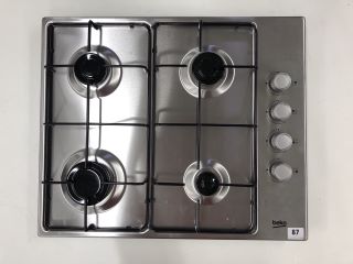 3 X ASSORTED HOBS TO INCLUDE GAS AND INDUCTION