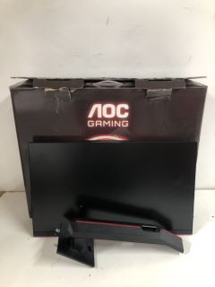 AOC 24" GAMING MONITOR MODEL: 24G2SP (NO WIRES)