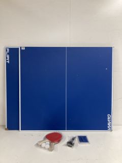 PING PONG TABLE AND PADDLES