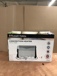 2 X RUSSELL HOBBS CONVECTION HEATERS