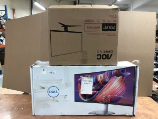 3 X ASSORTED MONITORS INC AOC (SMASHED, SALVAGED, SPARES)