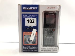 OLYMPUS VN-711PC VOICE RECORDER. (WITH BOX)  [JPTN38191]