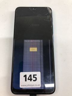 MOTOROLA MC393  SMARTPHONE IN BLUE: MODEL NO XT2097-13 (UNIT ONLY) (SMASHED SCREEN TO BE SOLD AS SALVAGE, SPEAR PARTS)  [JPTN38104]