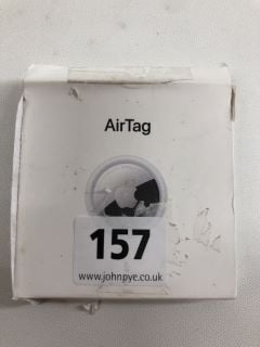 APPLE AIRTAG TRACKING DEVICE IN WHITE: MODEL NO A2187 (WITH BOX)  [JPTN38479]