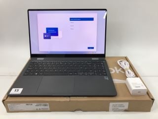SAMSUNG GALAXY BOOK 3 360 256GB LAPTOP IN GRAPHITE: MODEL NO 750QFG-KA2 (WITH BOX & CHARGER  CABLE). INTEL CORE I5 1340P, 8GB RAM,   [JPTN38378]