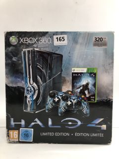 SONY XBOX 360 LIMITED EDITION (320GB HDD) GAME CONSOLE. (WITH BOX, 2 CONTROLLERS & POWER SUPPLY) (UNTESTED)  [JPTN38480]