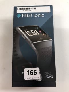 FITBIT IONIC SMARTWATCH IN BLACK. (WITH BOX & CHARGE CABLE)  [JPTN37594]