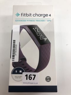 FITBIT CHARGE 4 FITNESS TRACKER IN PURPLE. (WITH BOX & CHARGE CABLE)  [JPTN38468]