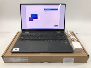 SAMSUNG GALAXY BOOK 3 360 256GB LAPTOP IN GRAPHITE: MODEL NO 750QFG-KA2 (WITH BOX & CHARGER  CABLE). INTEL CORE I5 1340P, 8GB RAM,   [JPTN38376]