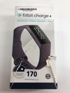 FITBIT CHARGE 4 SMARTWATCH IN ROSEWOOD. (WITH BOX & CHARGE CABLE)  [JPTN37609]