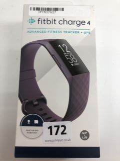 FITBIT CHARGE 4 SMARTWATCH IN ROSEWOOD. (WITH BOX & CHARGE CABLE)  [JPTN37617]