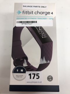 FITBIT CHARGE 4 SMARTWATCH. (SALVAGE PARTS ONLY)  [JPTN37627]