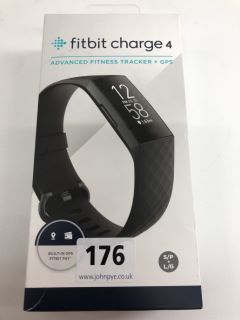 FITBIT CHARGE 4 FITNESS TRACKER IN BLACK: MODEL NO FB417 (WITH BOX)  [JPTN38196]