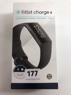 FITBIT CHARGE 4 FITNESS TRACKER IN BLACK: MODEL NO FB417 (WITH BOX)  [JPTN38194]