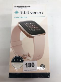 FITBIT VERSA 2 SMARTWATCH IN COPPER ROSE. (WITH BOX & CHARGE CABLE)  [JPTN37603]