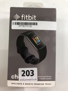FITBIT CHARGE 5 FITNESS TRACKER IN BLACK. (WITH BOX & CHARGE CABLE)  [JPTN37638]