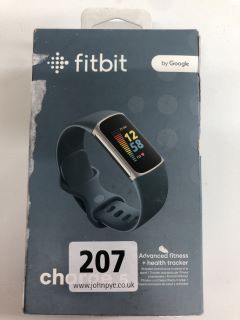 FITBIT CHARGE 5 FITNESS + HEALTH TRACKER IN STEEL BLUE: MODEL NO FB421 (WITH BOX(NO CHARGE CABLE))  [JPTN38185]