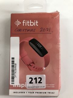 FITBIT INSPIRE 2 FITNESS TRACKER IN BLACK/PINK. (WITH BOX)  [JPTN38460]