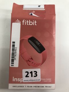 FITBIT INSPIRE 2 FITNESS TRACKER IN BLACK/PINK. (WITH BOX)  [JPTN38461]