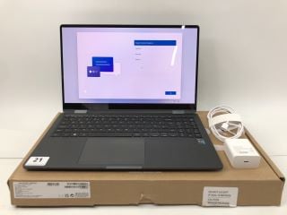SAMSUNG GALAXY BOOK3 360 256GB LAPTOP IN GREY: MODEL NO NP750QFG-KA2 (WITH BOX & CHARGE CABLE). INTEL CORE I5-1340P, 8GB RAM,   [JPTN38436]
