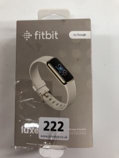 FITBIT LUXE FITNESS + HEALTH TRACKER IN LUNAR WHITE: MODEL NO FB422 (WITH BOX)  [JPTN38187]