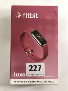 FITBIT LUXE FITNESS + HEALTH TRACKER IN ORCHID: MODEL NO FB422 (WITH BOX)  [JPTN38193]
