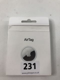 APPLE AIRTAG TRACKING DEVICE IN WHITE: MODEL NO A2187 (WITH BOX)  [JPTN38489]