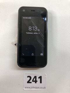 XS13 MINI SMARTPHONE IN BLACK. (UNIT ONLY)  [JPTN38490]