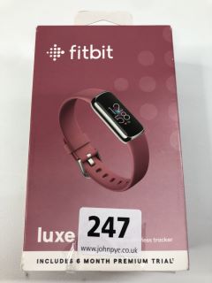 FITBIT LUXE FITNESS TRACKER IN ORCHID: MODEL NO FB422 (WITH BOX(NO CHARGE CABLE))  [JPTN38519]