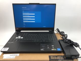 ASUS TUF GAMING F15 512GB LAPTOP IN GREY: MODEL NO FX507Z (WITH BOX & CHARGER) (WIFI FAULT). INTEL CORE I5-12500H, 16GB RAM,   [JPTN38518]