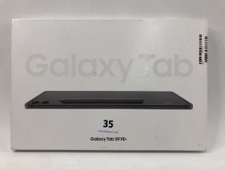 SAMSUNG GALAXY TAB  S9 FE+ 128GB TABLET WITH WIFI IN GREY: MODEL NO SM-X610 (WITH BOX)  [JPTN38416]