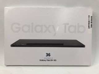 SAMSUNG GALAXY TAB  S9+ 5G 256GB TABLET WITH WIFI IN GREY: MODEL NO SM-X510 (WITH BOX)  [JPTN38415]