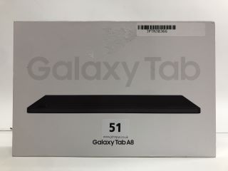 SAMSUNG GALAXY TAB 64GB TABLET WITH WIFI IN GREY: MODEL NO SM-X200 (WITH BOX & CHARGE CABLE)  [JPTN38366]