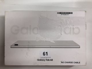 SAMSUNG GALAXY TAB 32GB TABLET WITH WIFI IN SILVER: MODEL NO SM-X200 (WITH BOX) (MISSING CHARGE CABLE)  [JPTN38357]