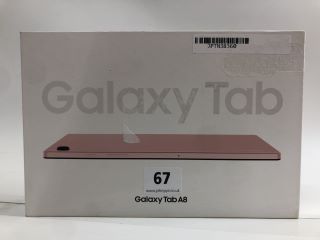 SAMSUNG GALAXY TAB 32GB TABLET WITH WIFI IN PINK: MODEL NO SM-X200 (WITH BOX & CHARGE CABLE)  [JPTN38360]