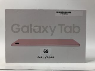 SAMSUNG GALAXY TAB 64GB TABLET WITH WIFI IN PINK: MODEL NO SM-X200 (WITH BOX & CHARGE CABLE)  [JPTN38361]