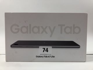 SAMSUNG GALAXY TAB A7 LITE 32GB TABLET WITH WIFI IN GREY: MODEL NO SM-T225 (WITH BOX)  [JPTN38407]