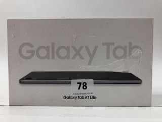 SAMSUNG GALAXY TAB A7 LITE 32GB TABLET WITH WIFI IN GRAY: MODEL NO SM-T220 (WITH BOX & CHARGE CABLE)  [JPTN38402]