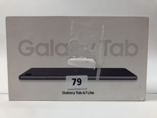 SAMSUNG GALAXY TAB A7 LITE 32GB TABLET WITH WIFI IN GRAY: MODEL NO SM-T225 (WITH BOX)  [JPTN38423]