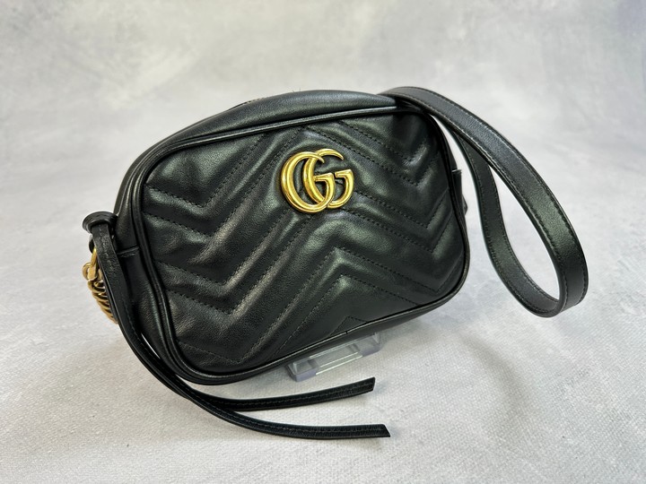 Gucci Marmount Bag  - Dimensions Approximately 18x12x6cm (VAT ONLY PAYABLE ON BUYERS PREMIUM)