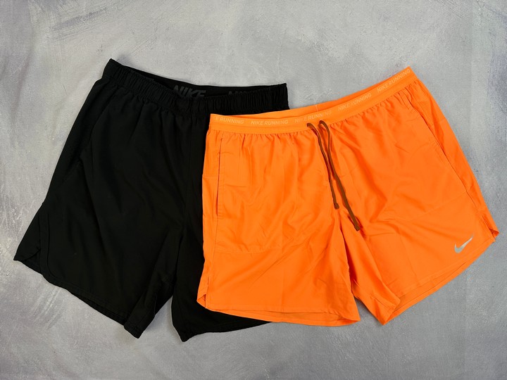 Nike DryFit Shorts x2 - Size XL (VAT ONLY PAYABLE ON BUYERS PREMIUM)